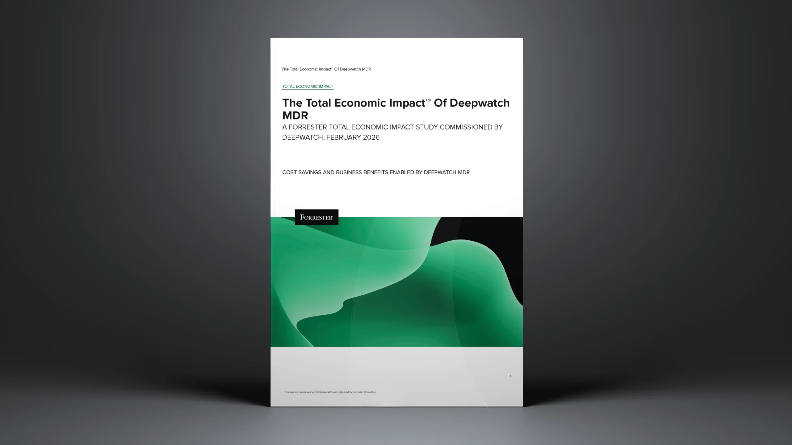 Forrester TEI of Deepwatch MDR