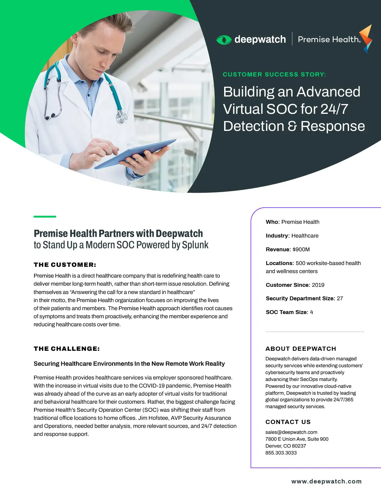 Premise Health case study cover