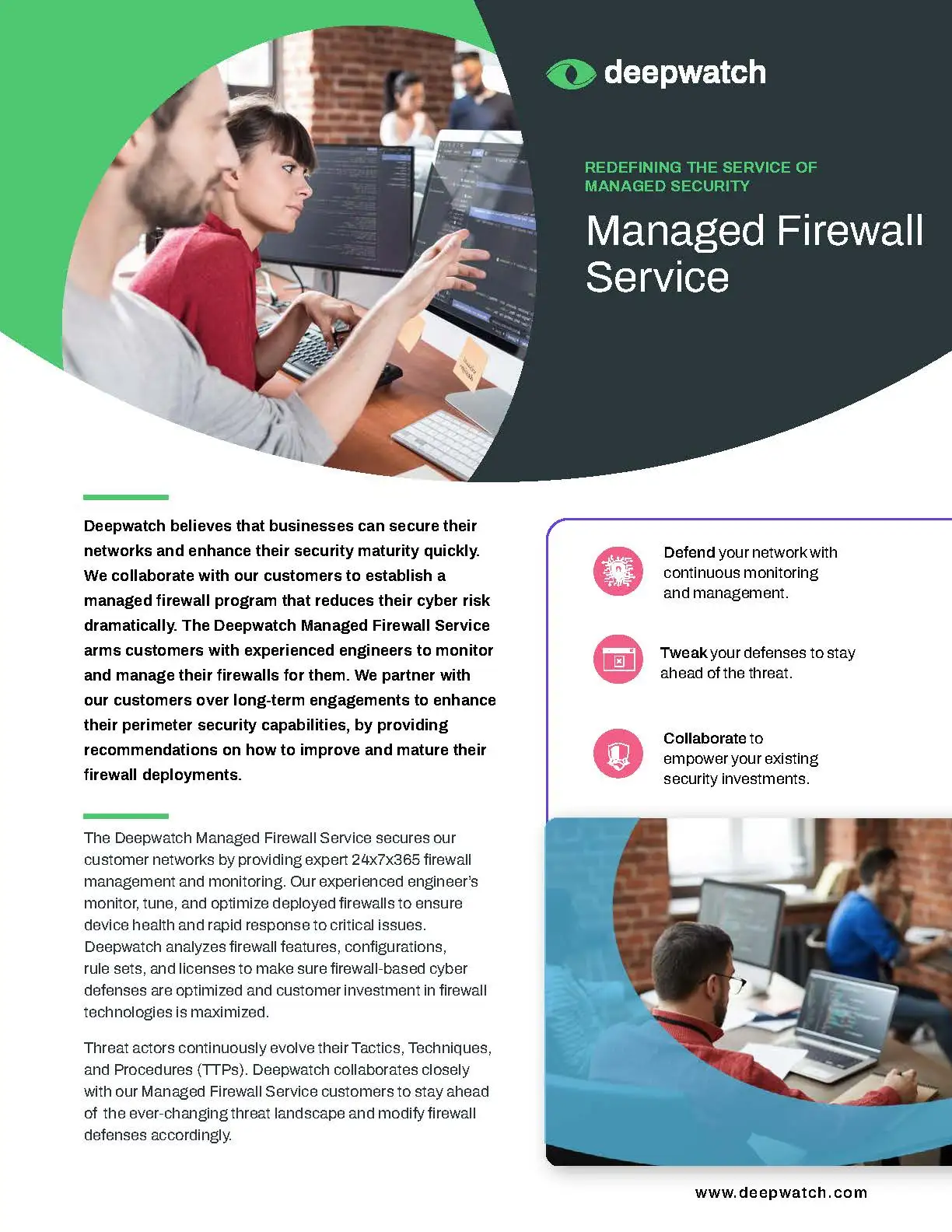 Deepwatch Firewall Management datasheet