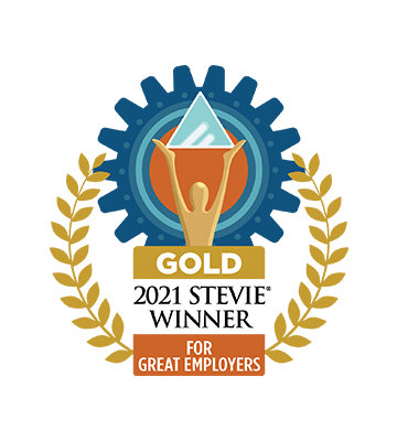 2021 Gold Stevie Winner for Great Employers