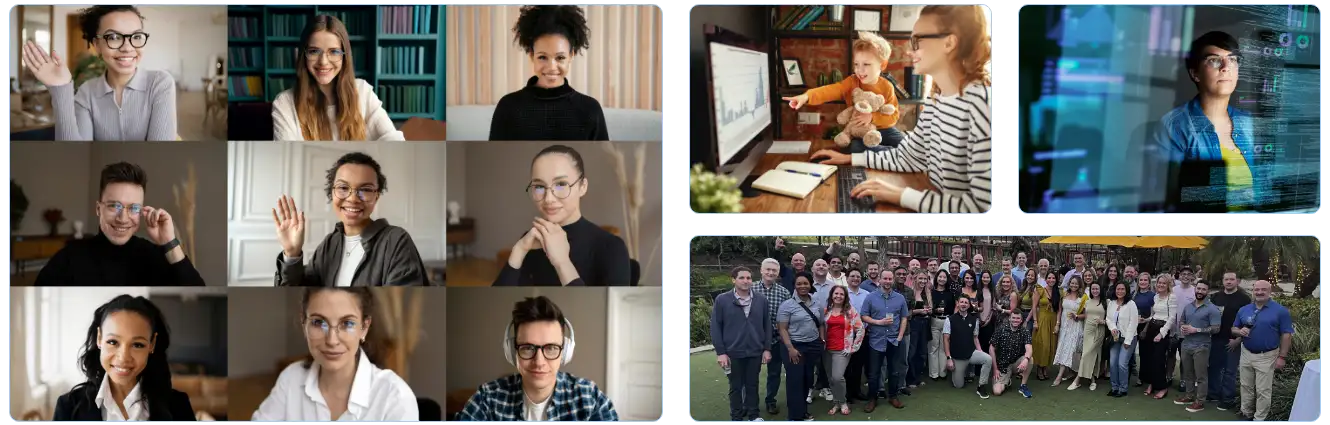 Life at Deepwatch collage