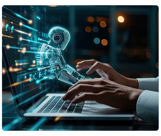 AI-powered security operations illustration