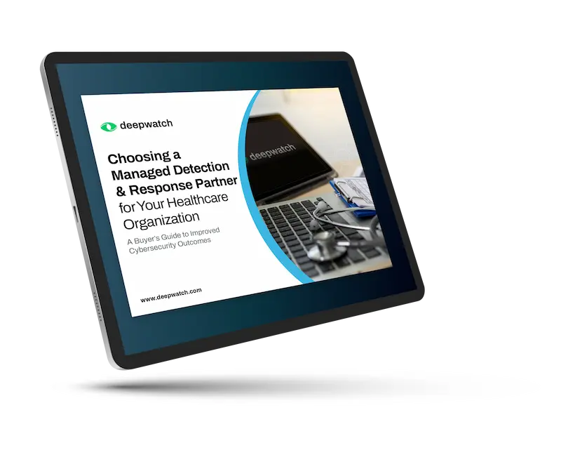 Deepwatch Healthcare Buyer's Guide