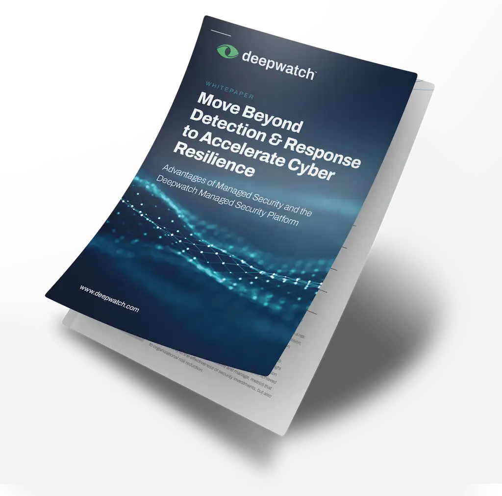 Move Beyond Detection and Response to Accelerate Cyber Resilience Whitepaper
