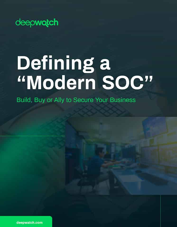 Defining a “Modern SOC”