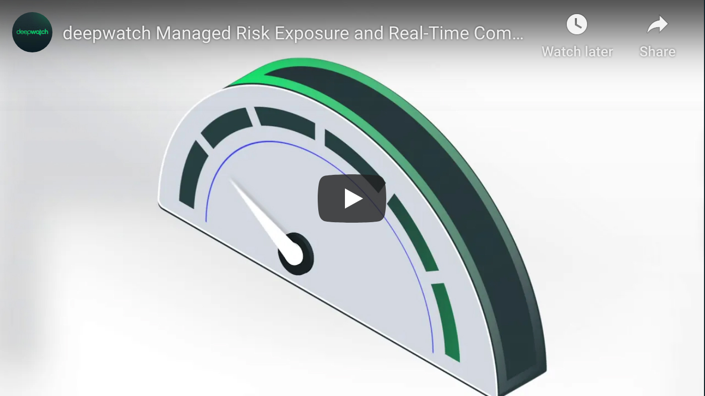 deepwatch Managed Risk Exposure and Real-Time Communication