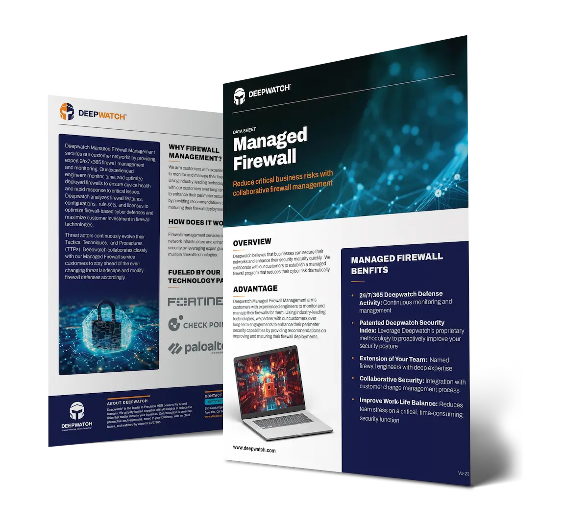 Deepwatch Firewall Management datasheet