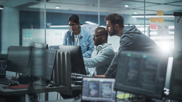 Firmware verification uses secure boot, TPM attestation, and hardware roots of trust to block UEFI rootkits and bootkits.